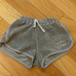 Tocoto Vintage unisex size 3 grey terry shorts